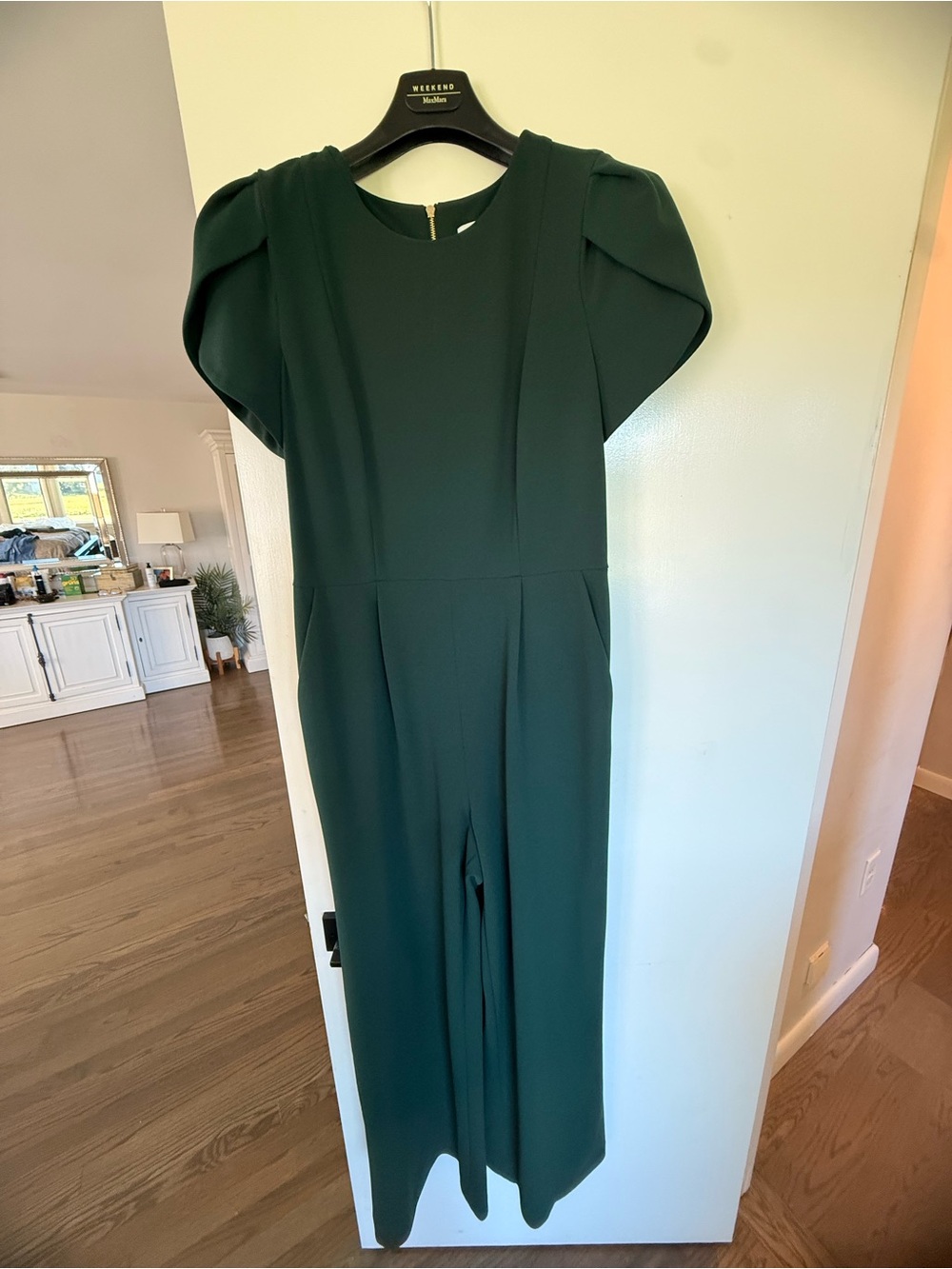 Calvin Klein Forest Green Midi Dress